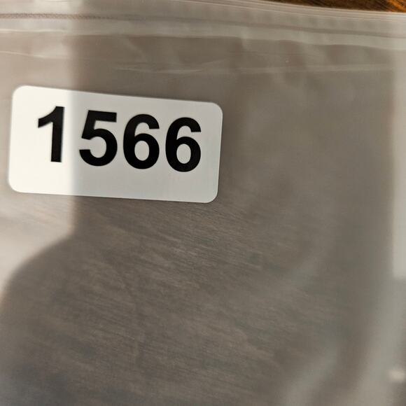 Myth NYC Tunic Top Semi Sheer Lightweight Cowl Neck Racerback Striped Large 70s - Picture 14 of 14